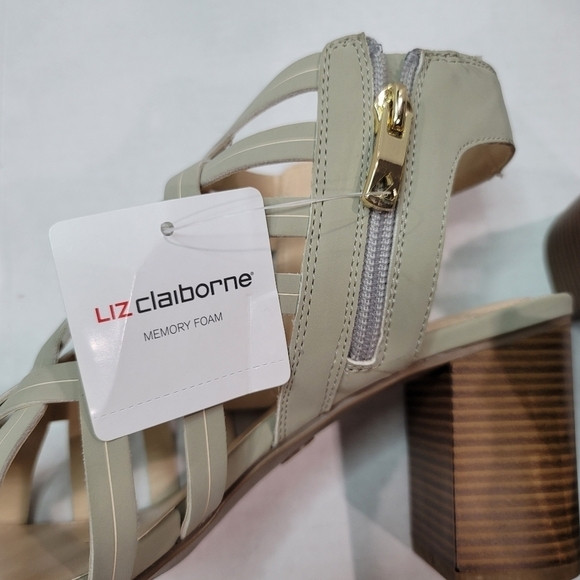 Liz Claiborne Teagan Block Heeled Sandals Size 11 - Picture 6 of 12